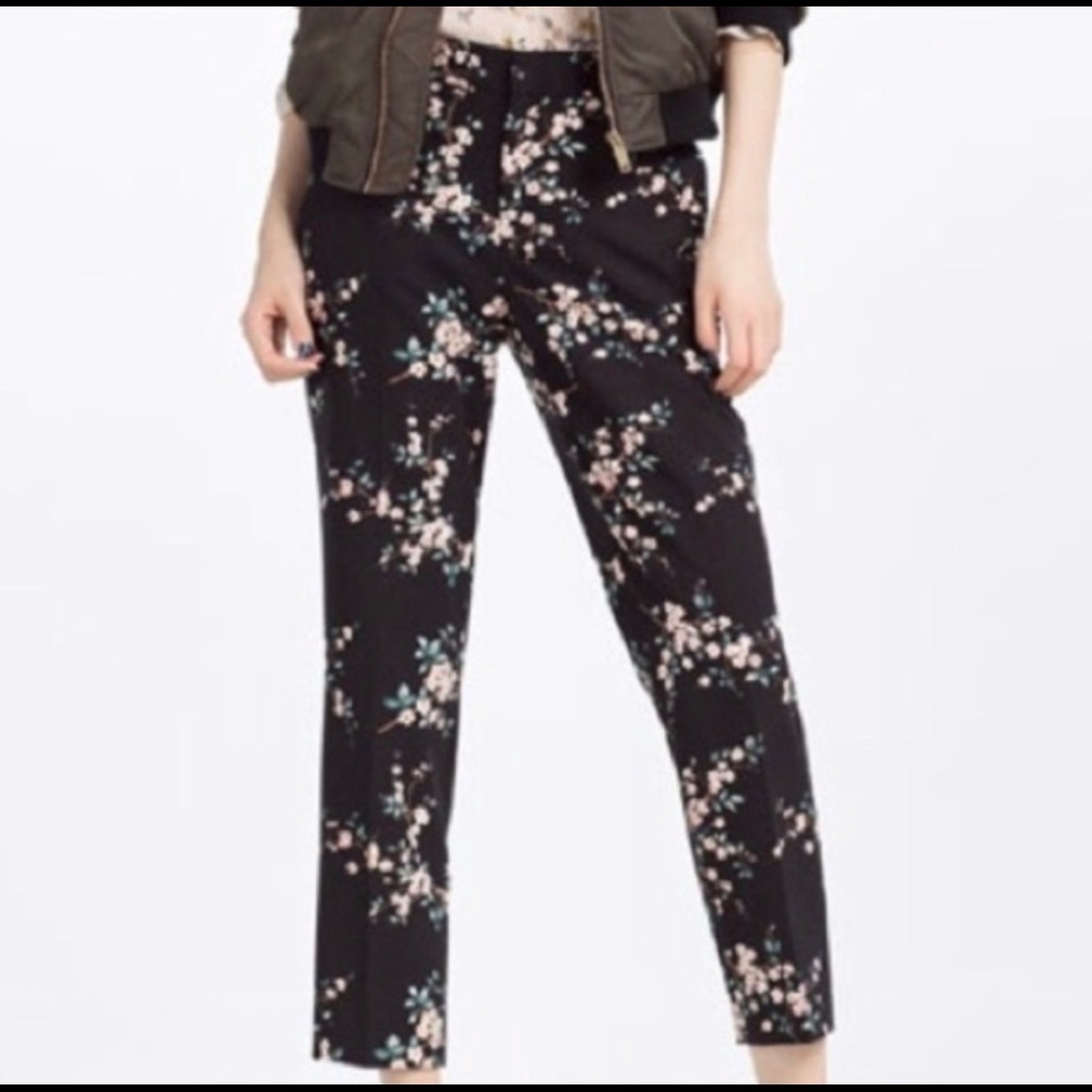 Zara Floral Pant Trouser